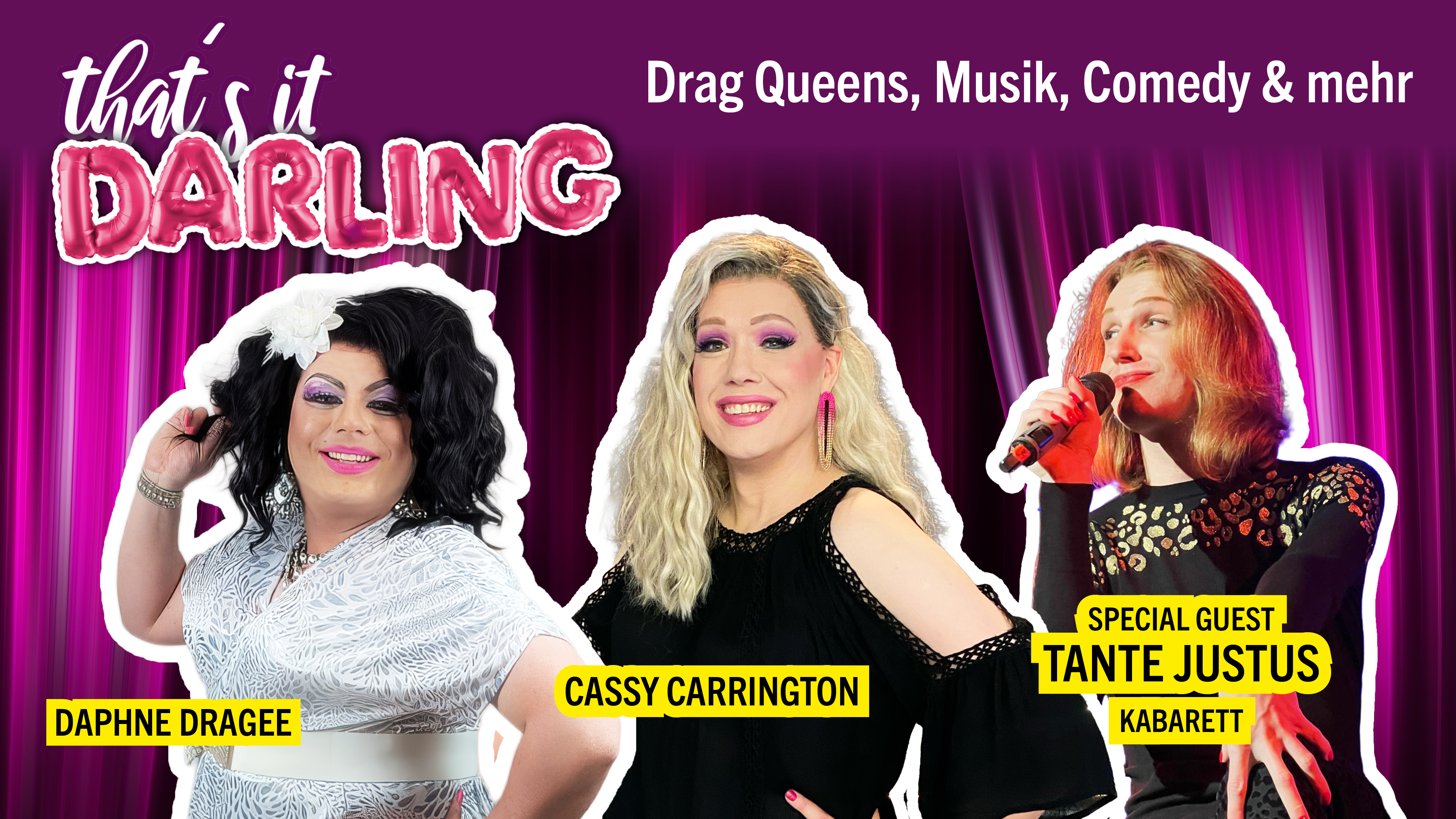 That’s it, DARLING! Januar-Ausgabe – Gast ist diesmal Tante Justus