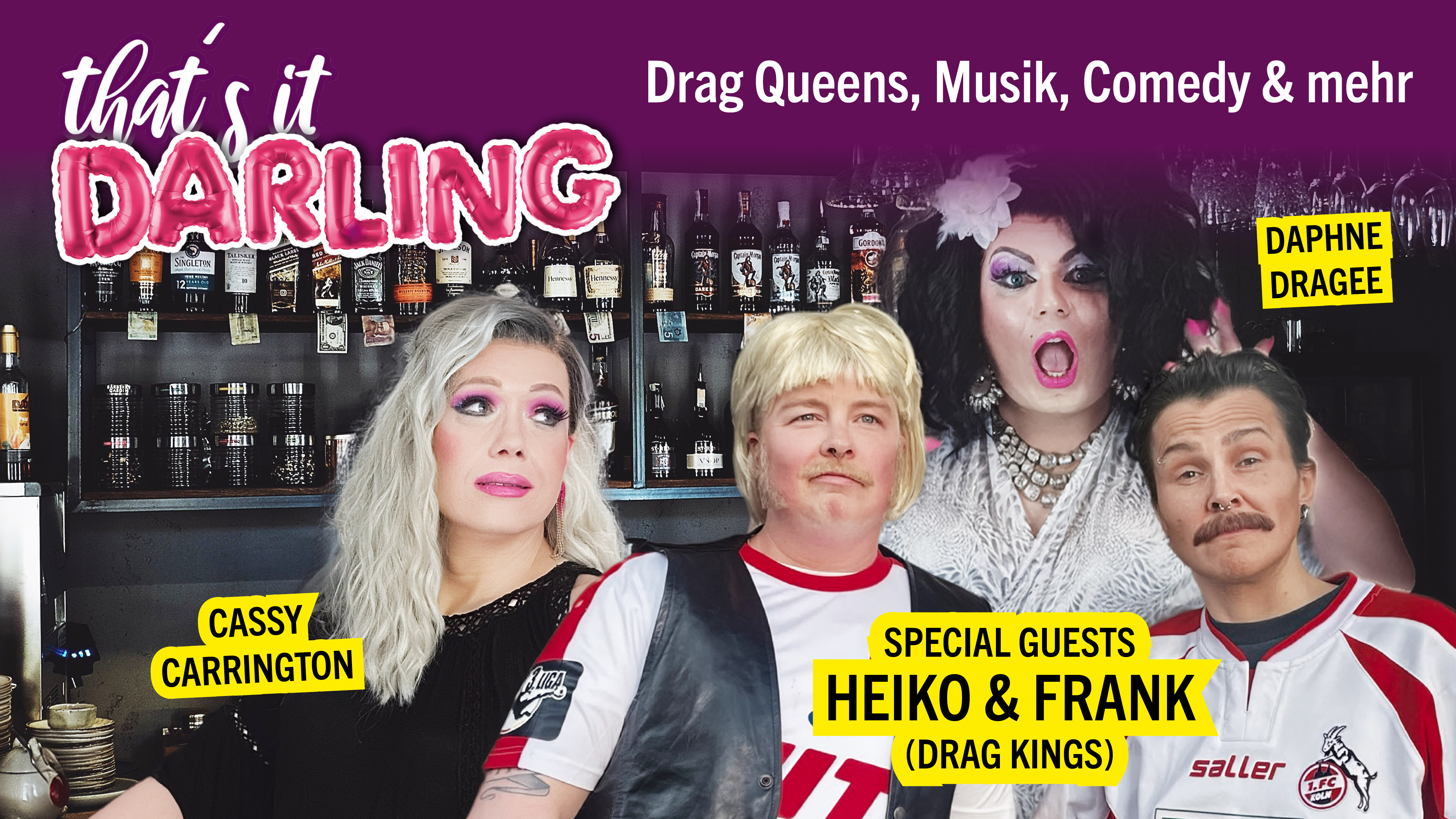 That’s it, DARLING! Oktober-Ausgabe – Echte Kerle Edition mit Special Guests Heiko & Frank