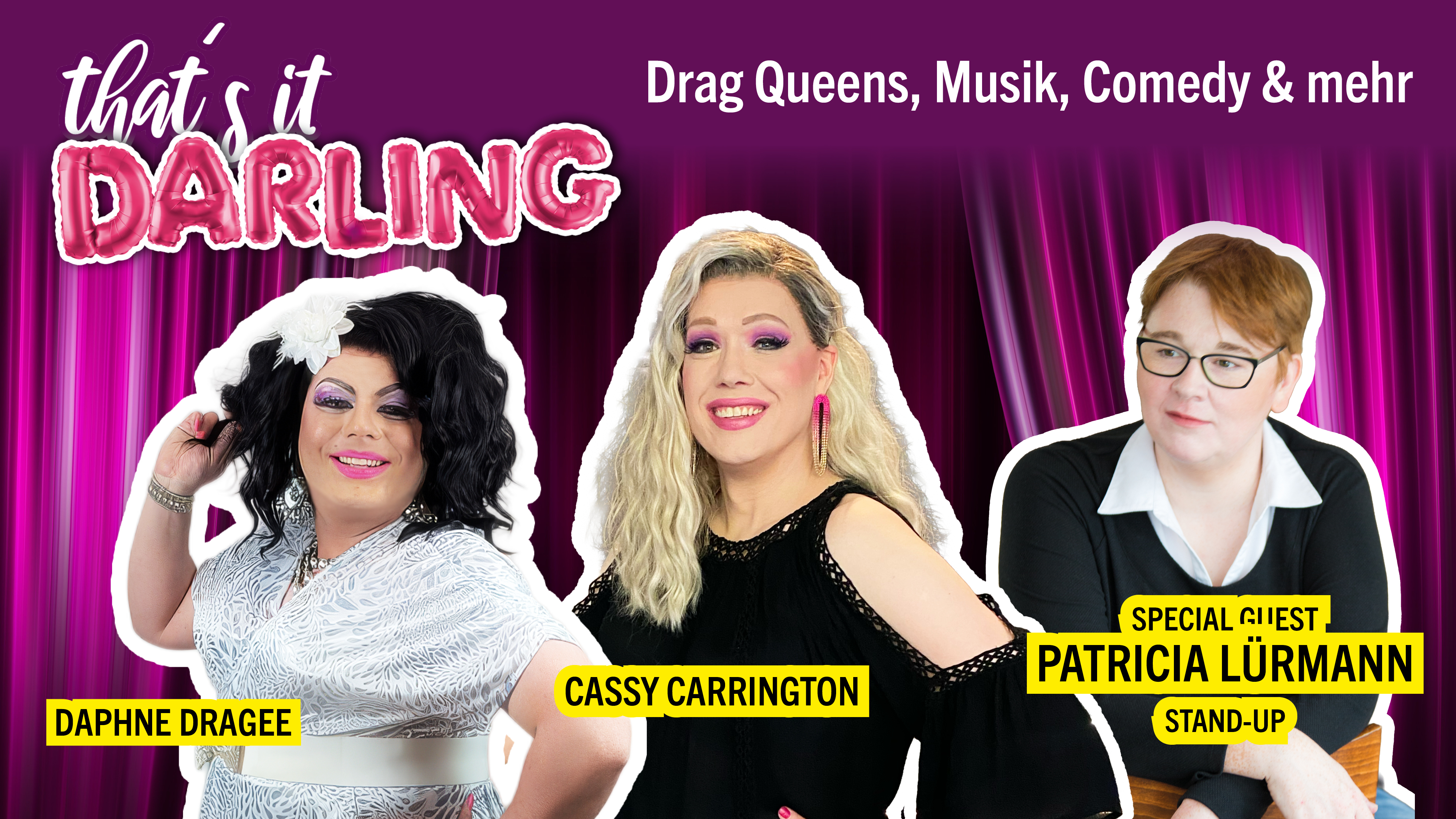 That’s it, DARLING! Oktober-Ausgabe – Gast diesmal ist Patricia Lürmann